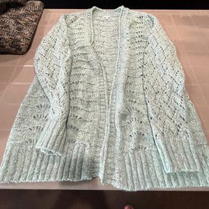 Maurices Mint Green cardigan size Large